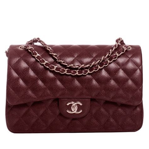 chanel burgundy bag|chanel flap bag price.